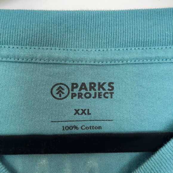 Parks Project National Parks Fill In Cropped T-Shirt - Teal - XXL - Picture 8 of 9